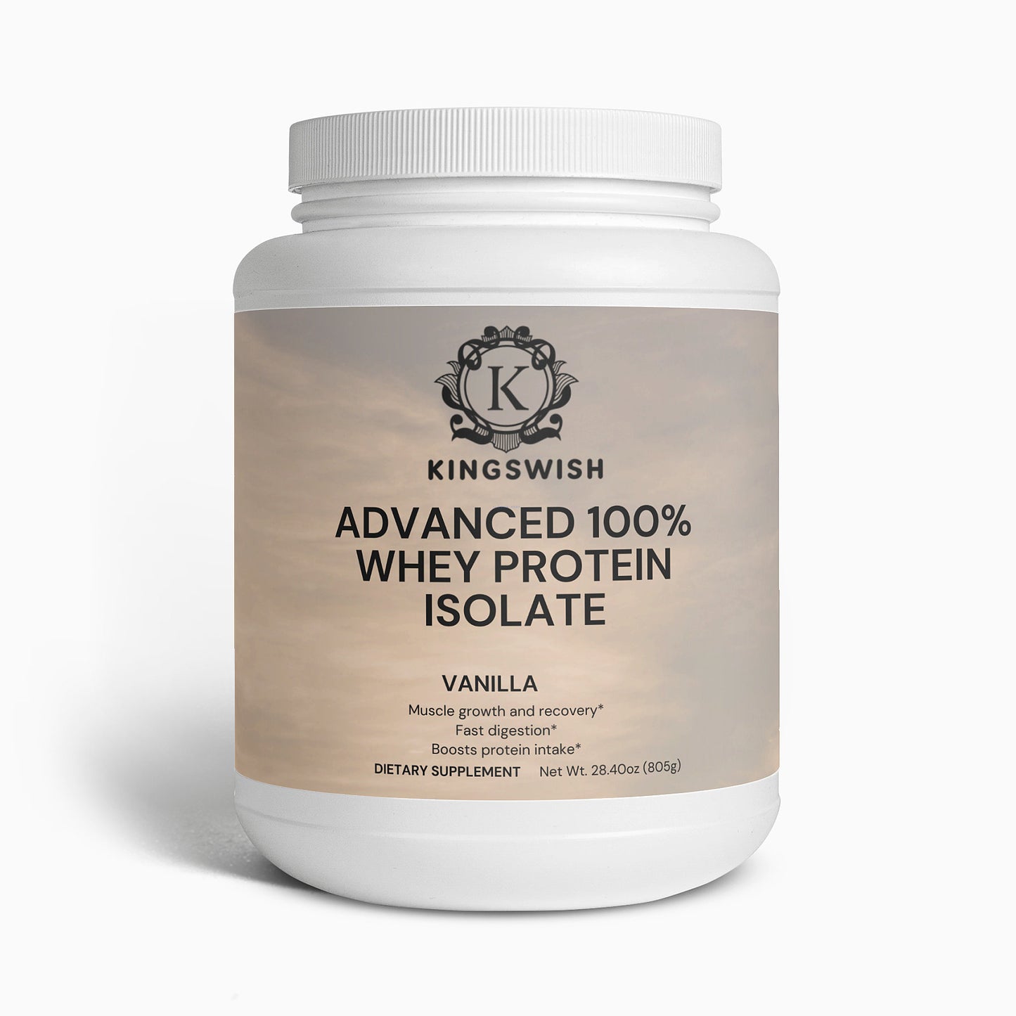 Advanced 100% Whey Protein Isolate (Vanilla)