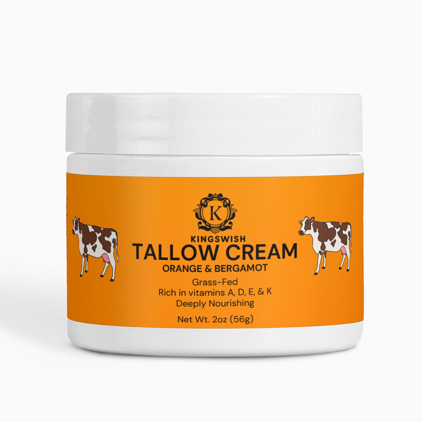 Tallow Cream Orange & Bergamot