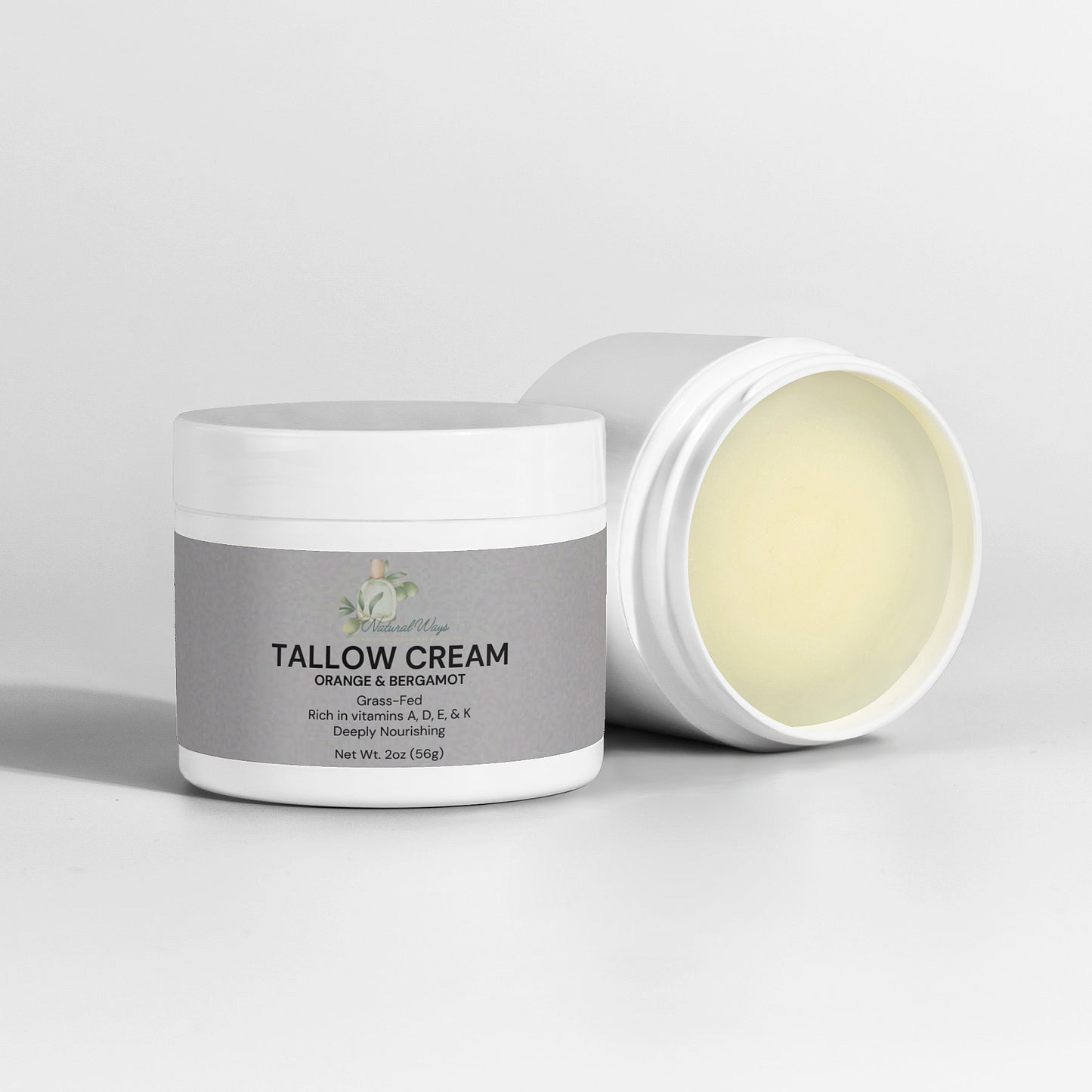 Tallow Cream Orange & Bergamot