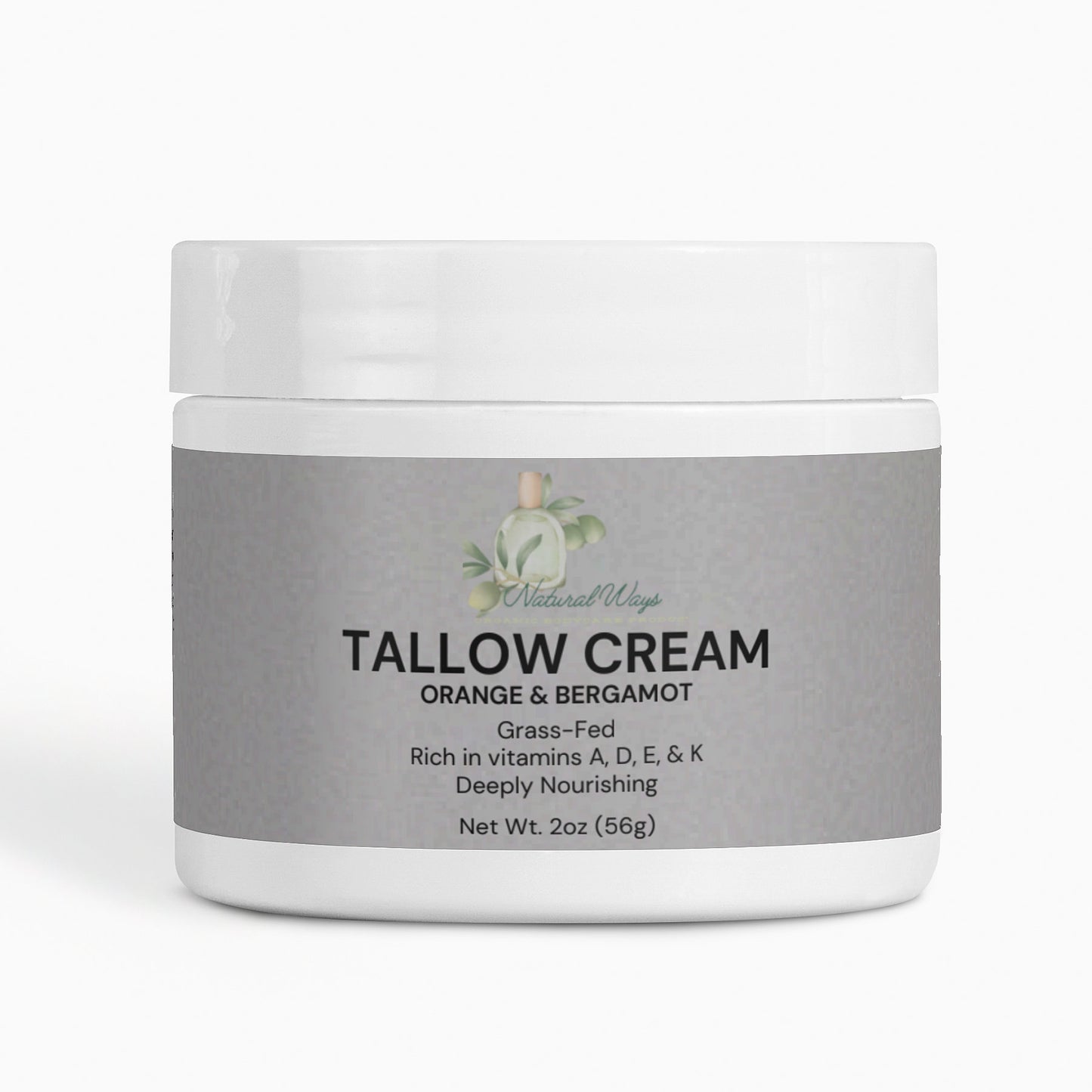 Tallow Cream Orange & Bergamot