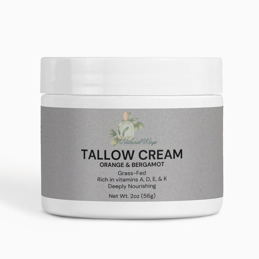 Tallow Cream Orange & Bergamot