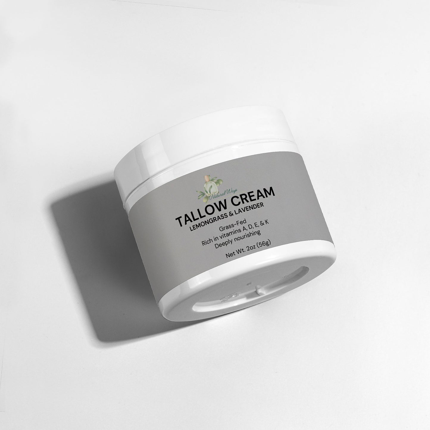 Tallow Cream Lemongrass & Lavender