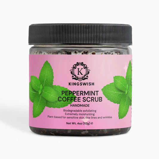 Peppermint Coffee Scrub